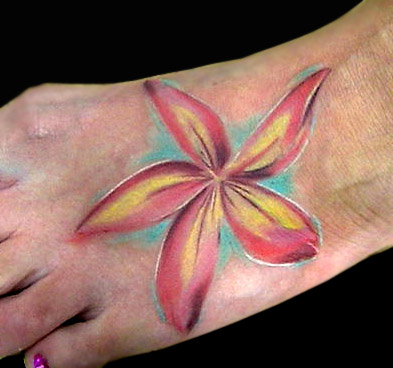 Plumeria flower | Flower Tattoo