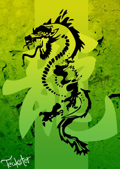 chinese dragon wallpaper. Chinese Dragon by *Teakster on