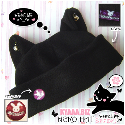cat in hat. Cat Hat - Neko Hat by