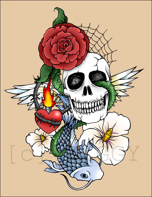 Tattoo o' Mine - flower tattoo