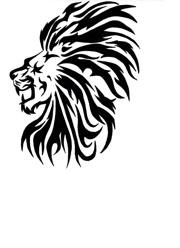 Lion Tattoo by BornToSoar on