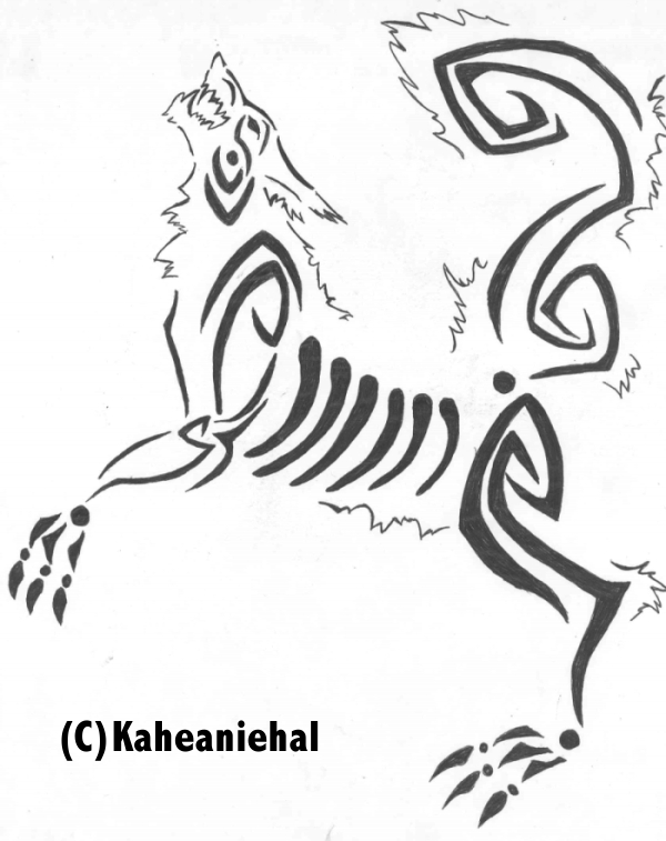 Tribal Animal by Kaheaniehal on deviantART