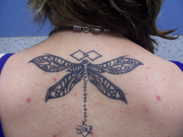 dragonfly tattoo by rawthunder on deviantART