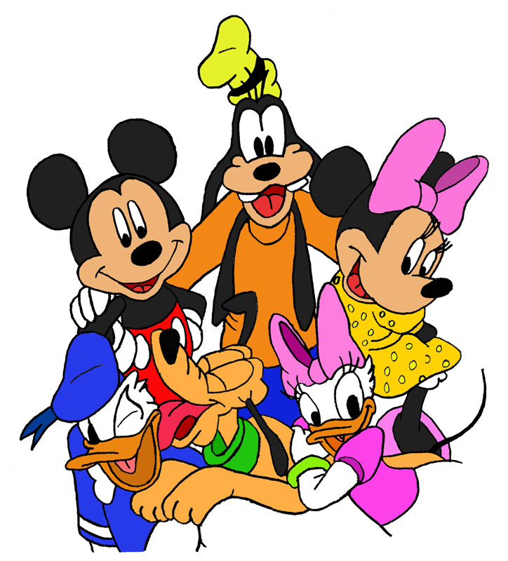 mickey mouse gang clipart - photo #3