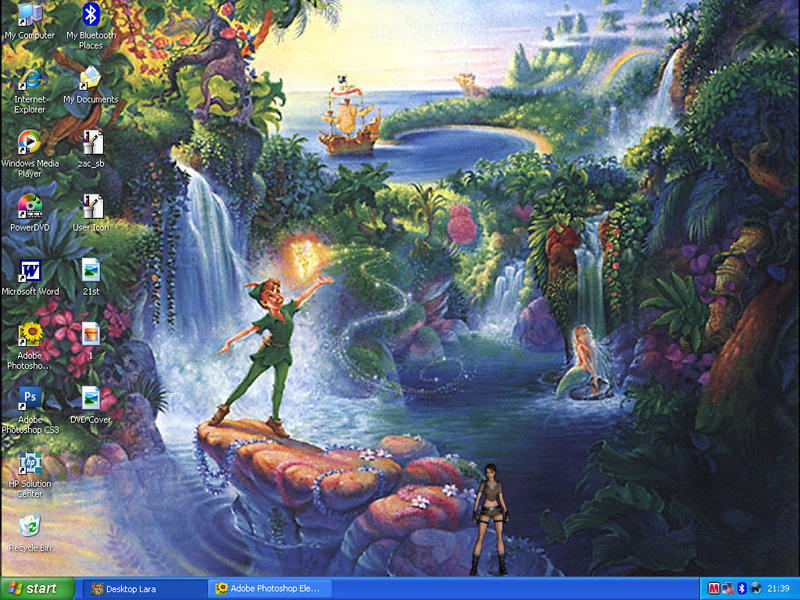 Peter Pan Desktop by literarymagic on deviantART
