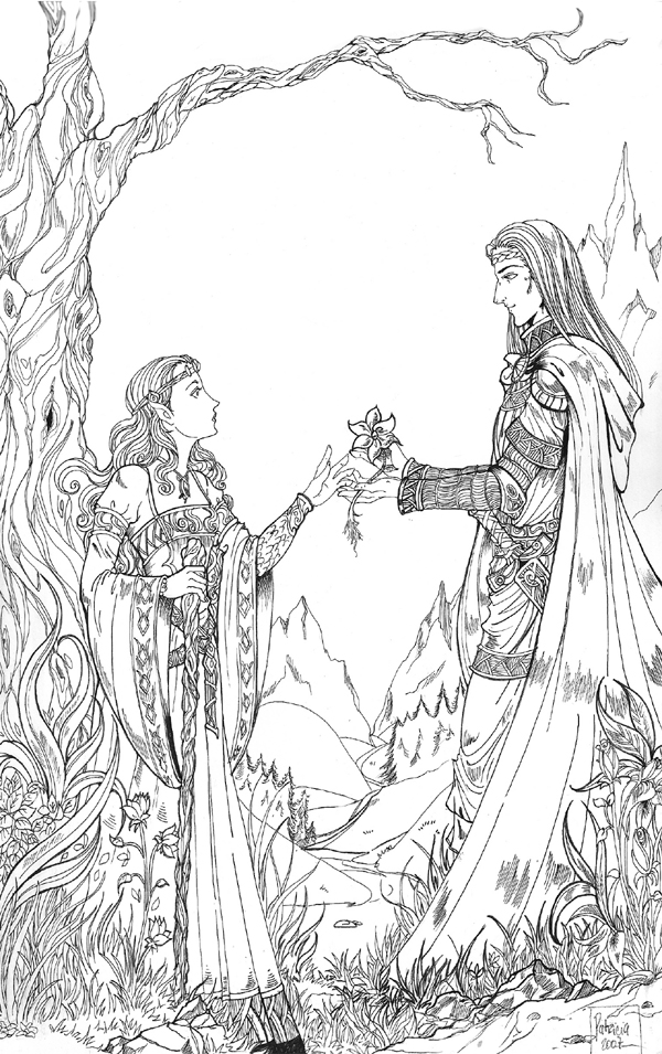 faerie coloring pages - photo #41