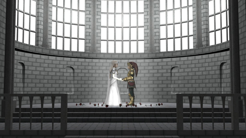 Zelda's Wedding 1 of 3 by DarklordIIID on deviantART