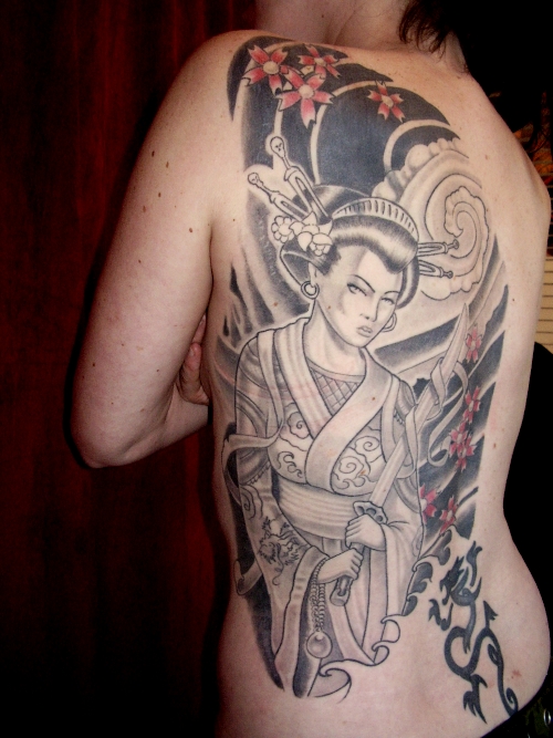 geisha_tattoo_by_ritontattoo.jpg (500×667)