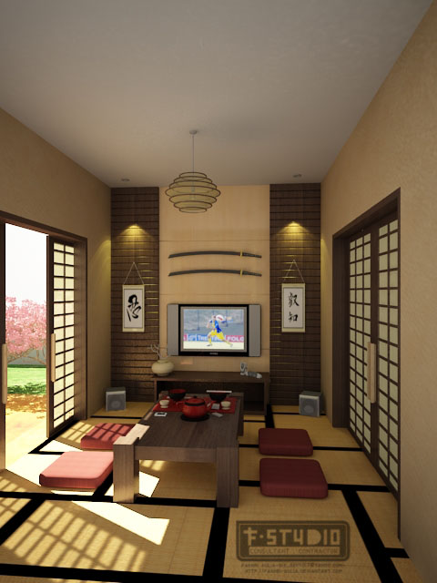  Japanese Living Room  by Fakhri Aulia on DeviantArt