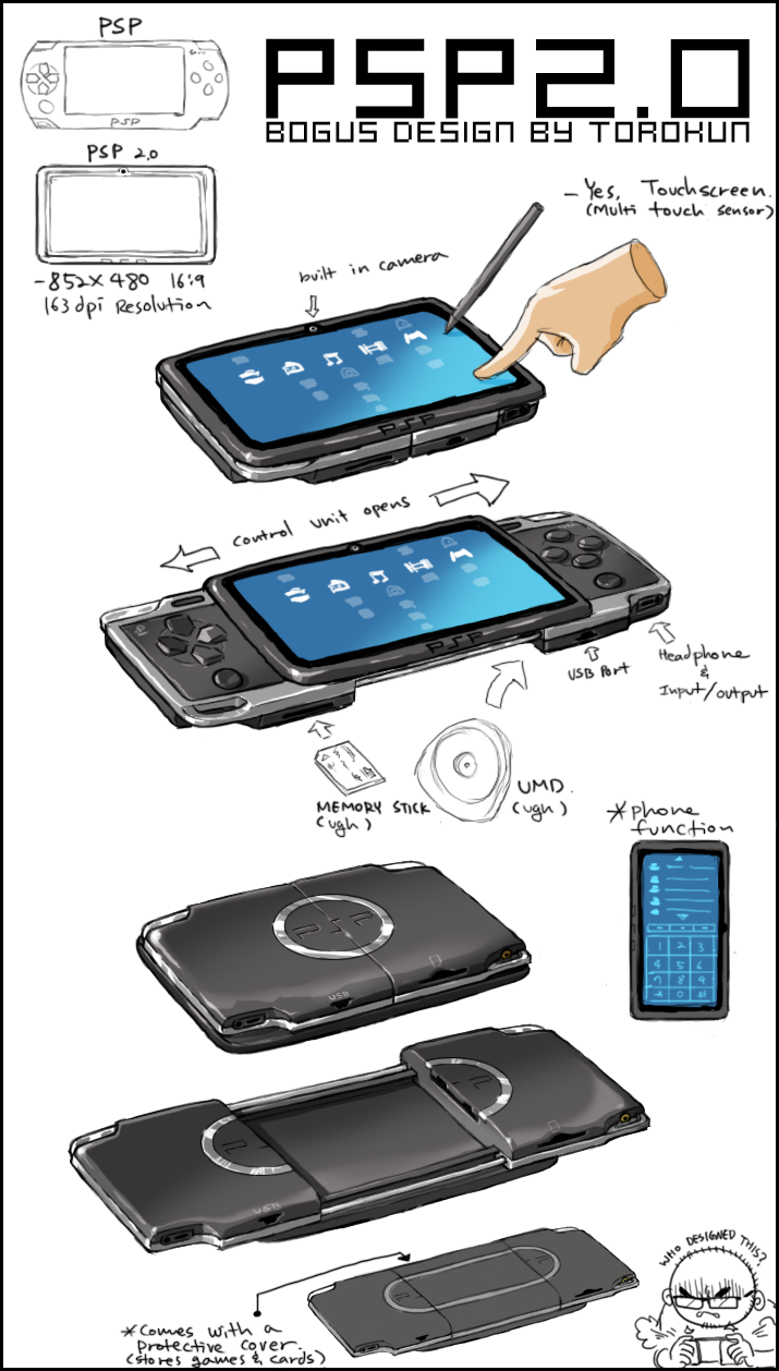 PSP 2.0 Unofficial Design
