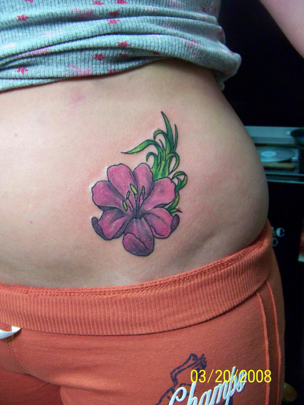 flower hip tattoos. flower hip tattoos. hip