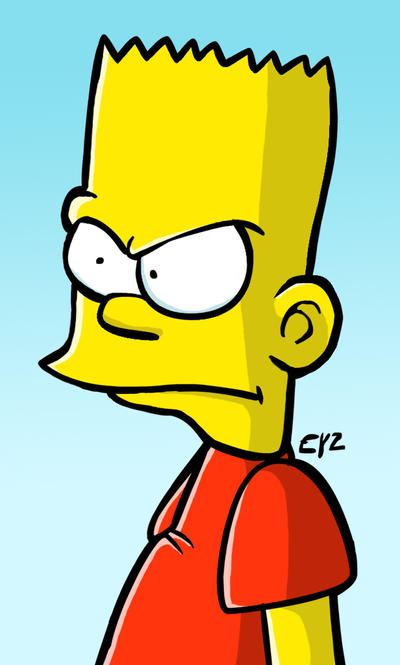 bart simpson wallpaper. Bart Simpson by *theEyZmaster