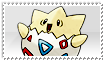 Togepi Stamp 0 by ice-fire