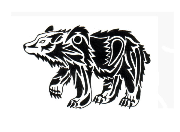 grizzly bear tattoos. Bear tattoo designs have grown