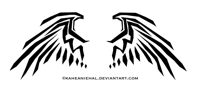 Tribal Wings by Kaheaniehal on deviantART