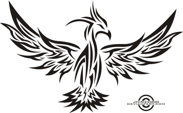 phoenix tattoo tribal