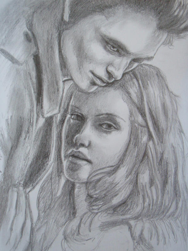 Edward Cullen and Bella Swan by SerenaKenobi on deviantART
