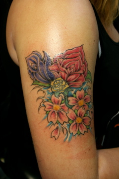 flower tattoo of doom | Flower Tattoo