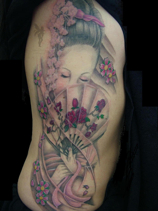 Geisha Tattoo by Faereality on deviantART