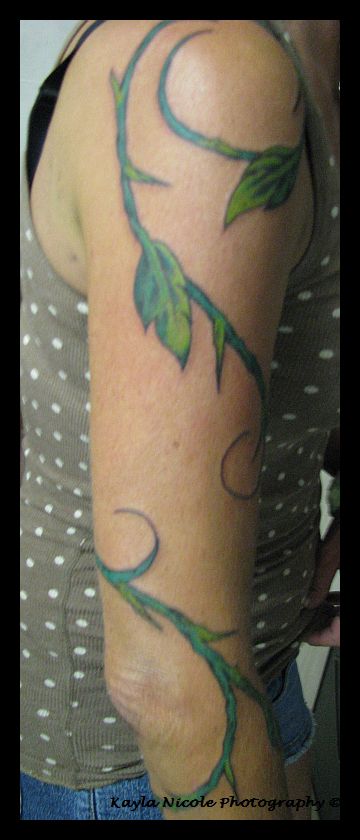 kimberly wyatt tattoo arm. arm tattoos. Arm Vine