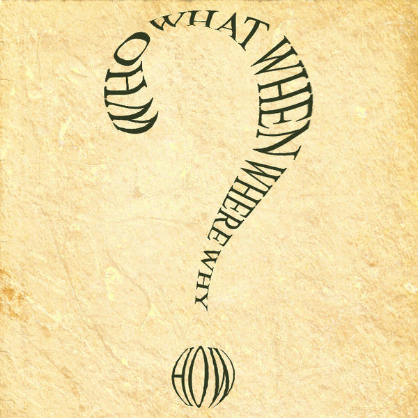 Question Mark Typography