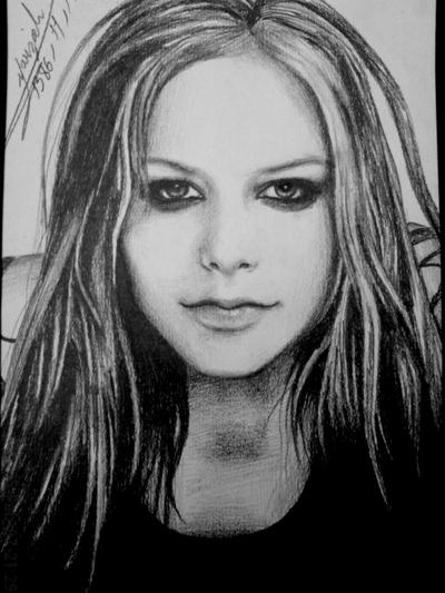 Avril Ramona Lavigne by MaggyP on deviantART