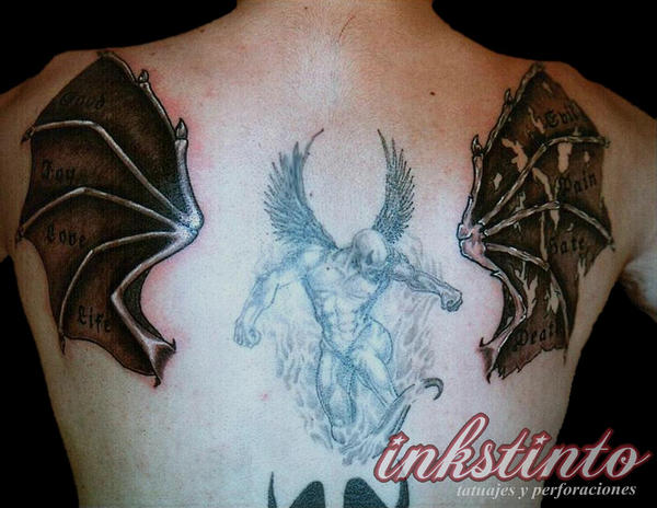 Kali's tattoo's : Demon Wings Tattoo by ~Inkstinto on deviantART