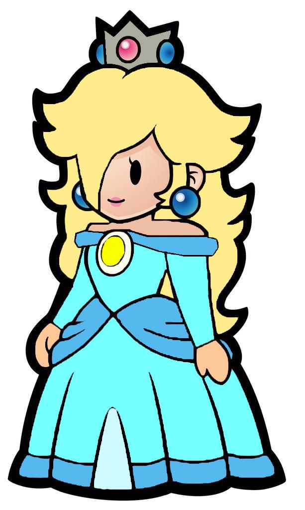 paper mario peach coloring pages - photo #26