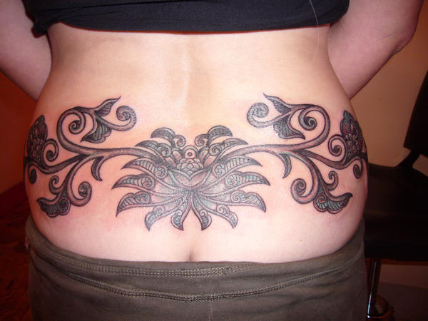 Lotus Waist tattoo by jenniferoverbury on deviantART