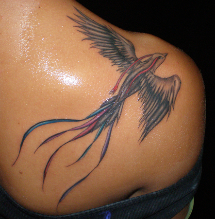 phoenix tattoo by Streetbodyart34 on deviantART