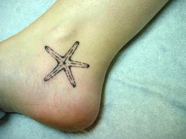 starfish tattoo. starfish tattoos starfish