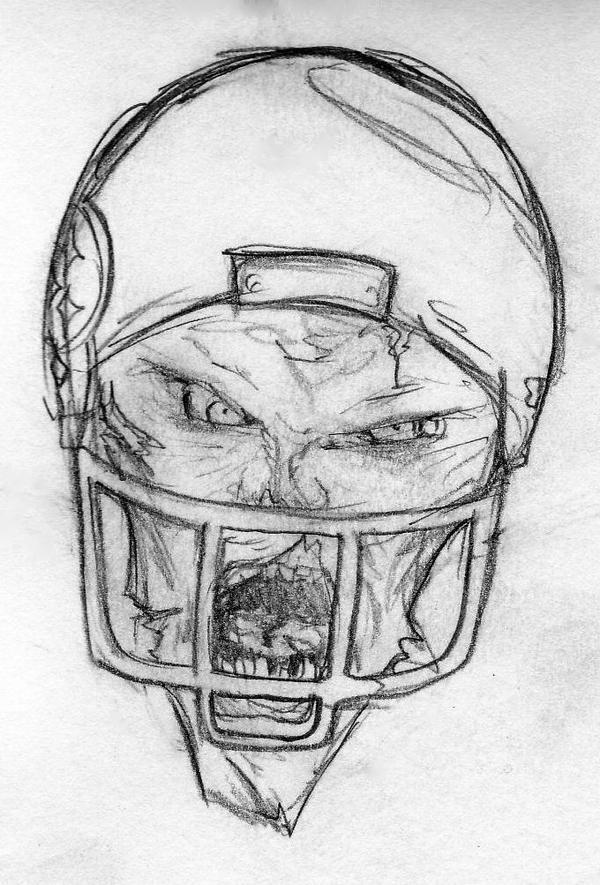 zombie football player coloring pages - photo #29
