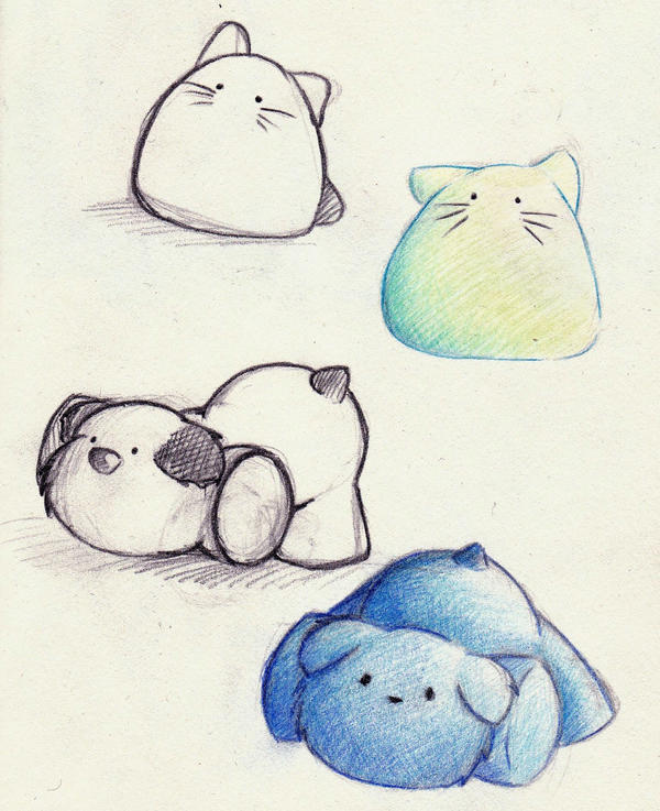 Cute Stuffed Animal Design . by Yusura