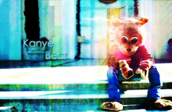 kanye west bear art. Kanye West Bear by ~WeeDgS on