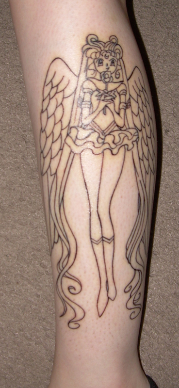 sun and moon tattoos Eternal Sailor Moon Tattoo