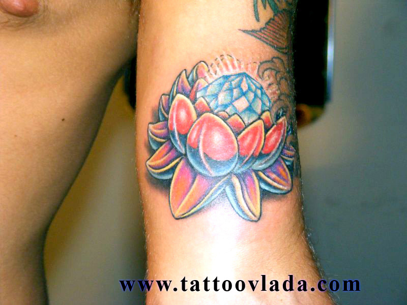 lotus flower - flower tattoo