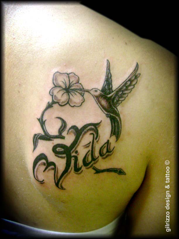 tattoos of hummingbirds and flowers. hummingbird tattoo