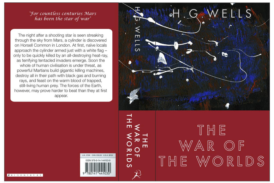 the war of the worlds book cover. Book Cover - War of the Worlds by *binarydental on deviantART