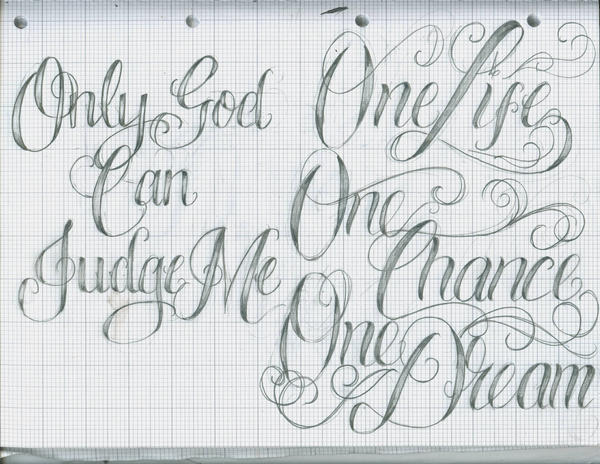 Only God Can Judge Me Tattoo Design Picture 2