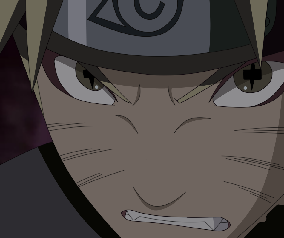 Narutos new eyes.