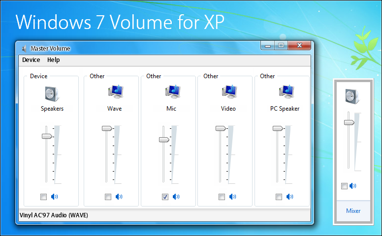 Download Volume Icon Windows Xp