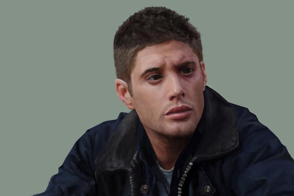 Dean Winchester Portrait by teka21 on deviantART