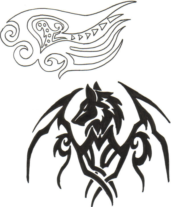 foto tatto. tribal tatto design 3 by