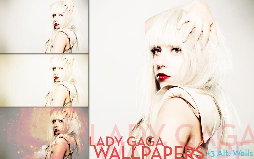 Lady Gaga Wallpapers 3 Alts by TrickD123 on deviantART