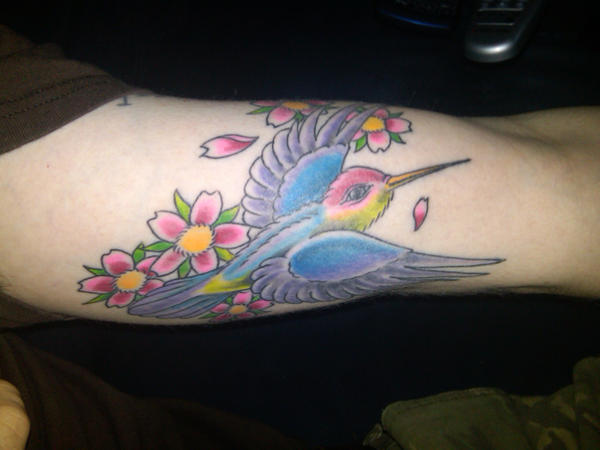 New Hummingbird Tattoo by ~immature-ity on deviantART
