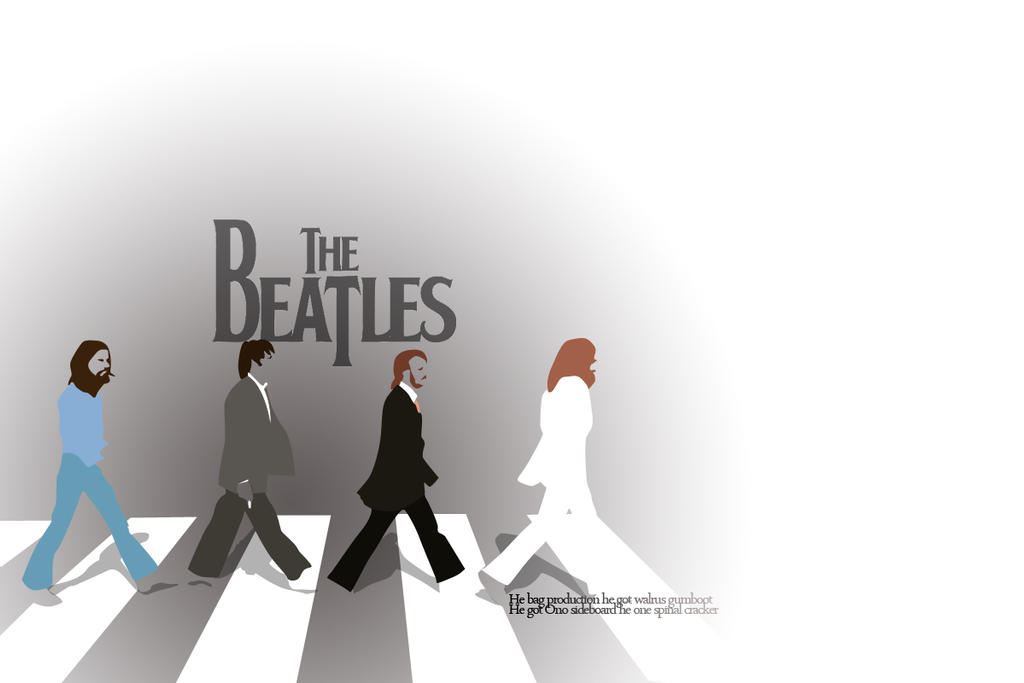 The Beatles wallpaper by monsieurvoitures on deviantART