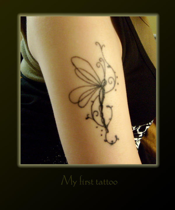 Ink On Skin - dragonfly tattoo
