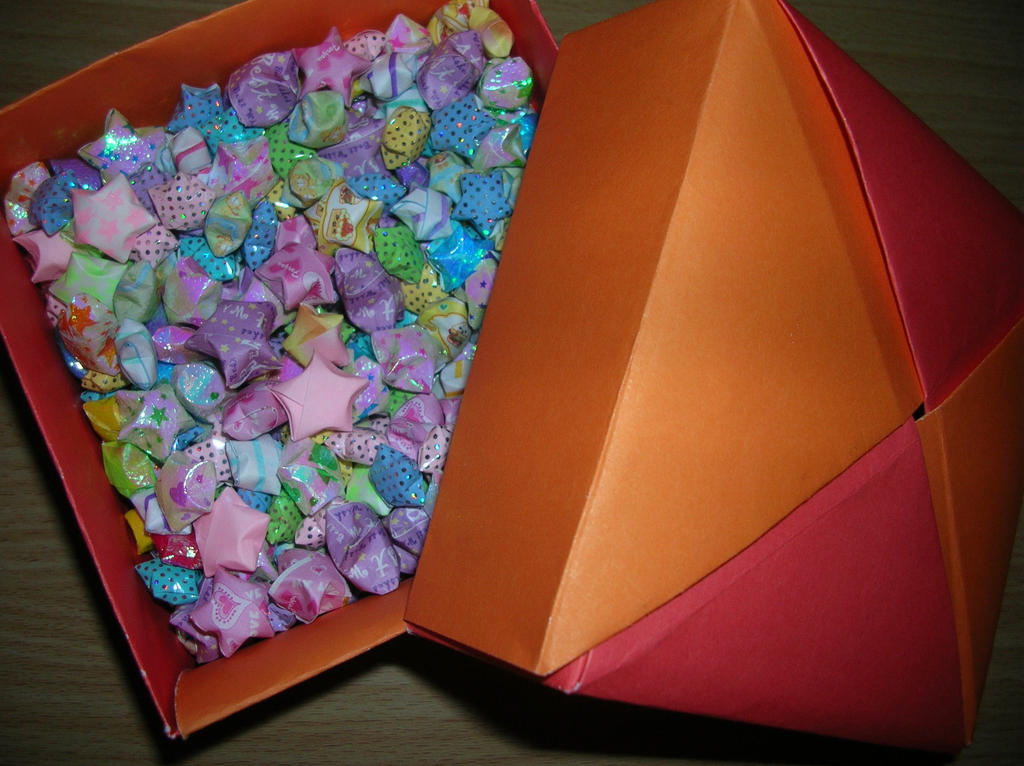How To Origami Box. Origami Box by ~xXbBGurlx on