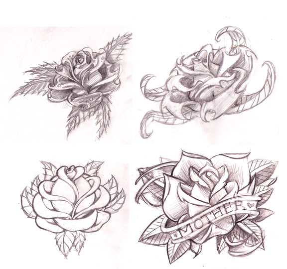 Rose_Comp 1 | Flower Tattoo