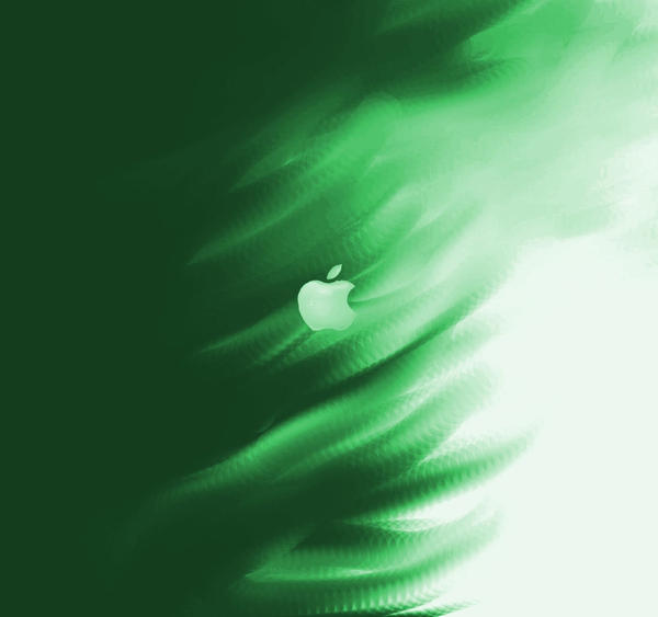 wallpaper green apple. Green apple wallpaper by